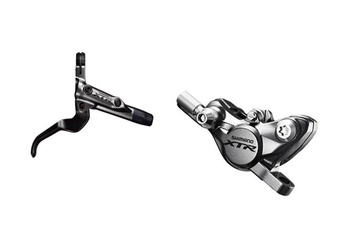 Shimano XTR M9000 Hydraulische Scheibenbremse vorne links 1000 mm silber/schwarz für Centerlock - Produktbild - 1