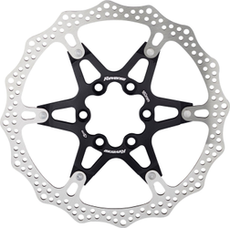 Reverse 2-teilige Bremsscheibe 160 mm 6-Loch in Rot – langlebig und präzise für sicheres Bremsen - Produktbild - 2