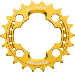 REVERSE Kettenblatt Race SL 2x10-fach 22 Zähne gold - Produktbild - 1