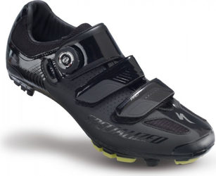 Specialized Pro XC MTB Schuh Größe 42,5 Black Hyper – Hochleistungs-Mountainbikeschuh für optimale Kraftübertragung und Halt - Produktbild - 1