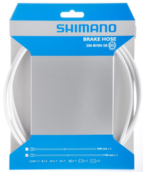 BREMSLEITUNG SM-BH90-SBS, 1000 MM, WEIß, GERADE - BANJO, 1X BEFESTIGUNGSSCHRAUB - Produktbild - 1