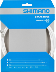 BREMSLEITUNG SM-BH90-SB, 2000 MM, WEIß, GERADE - BANJO, 1X BEFESTIGUNGSSCHRAUBE - Produktbild - 1