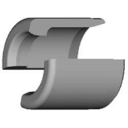 SHIMANO Bremsmantel CB-E110 2-tlg. - Produktbild - 1