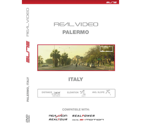 Elite DVD Palermo Real Axion Power Tour – Hochwertiger Fahrrad-DVD Player für beste Leistung - Produktbild - 2