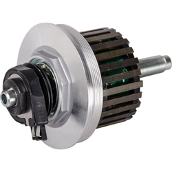 SHIMANO Dynamoeinheit 108 mm DH-3D32-QR Silber - Produktbild - 1