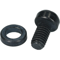 Klemmschraube M6x11,5 mm BR-R353 Schwarz HR inkl. Unterlegscheibe - Produktbild - 1