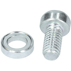 Klemmschraube M6x11,5 mm BR-R353 Silber HR inkl. Unterlegscheibe - Produktbild - 1