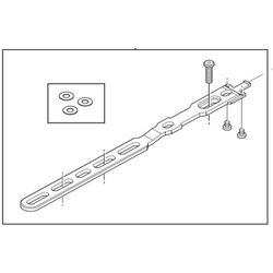 SHIMANO Halteschiene SM-BMR1 Lang inkl. Befestigungsschrauben - Produktbild - 1