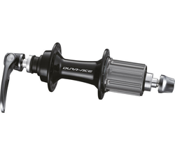 I-FH9000DYSL-171691-171691.jpg Shimano DURA-ACE FH-9000 Hinterradnabe 11-fach 24 Loch Aerospeichen Schnellspanner - Produktbild - 2