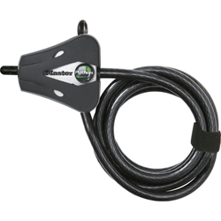 FA003550418-172289-172289.jpg Master Lock Kabelschloss Python Kompakt Schwarz 8 mm x 1800 mm Schlüssel - Produktbild - 1