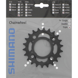 SHIMANO Kettenblatt ACERA FC-M391 22 Zähne - Produktbild - 1