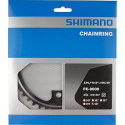 SHIMANO Kettenblatt DURA-ACE FC-9000 42 Zähne Schwarz - Produktbild - 1 SHIMANO Kettenblatt DURA-ACE FC-9000 42 Zähne Schwarz - Produktbild - 1