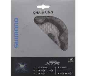 Shimano Kettenblatt XTR FC-M980 32 Zähne 104 mm 4 Loch silber/schwarz - Produktbild - 2
