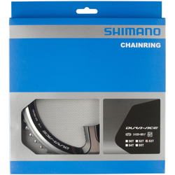 SHIMANO Kettenblatt DURA-ACE FC-9000 53 Zähne Silber/Schwarz - Produktbild - 1 SHIMANO Kettenblatt DURA-ACE FC-9000 53 Zähne Silber/Schwarz - Produktbild - 1