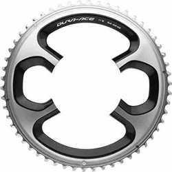 SHIMANO Kettenblatt DURA-ACE FC-9000 54 Zähne Silber/Schwarz - Produktbild - 1