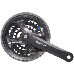 SHIMANO Kurbelgarnitur ACERA FC-M361 7-fach/8-fach 175 mm 42-32-22 Zähne - Produktbild - 1