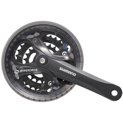 EFCM361E888CL-174548-174548.jpg SHIMANO Kurbelgarnitur ACERA FC-M361 7-fach/8-fach 175 mm 48-38-28 Zähne - Produktbild - 1