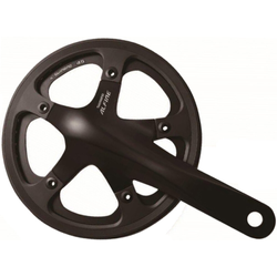 SHIMANO Kurbelgarnitur ALFINE FC-S501 45 Zähne schwarz - Produktbild - 1