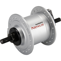 SHIMANO Nabendynamo NEXUS DH-C3000-1N Felgenbremse 6 Volt/1,5 Watt Silber - Produktbild - 1 SHIMANO Nabendynamo NEXUS DH-C3000-1N Felgenbremse 6 Volt/1,5 Watt Silber - Produktbild - 1