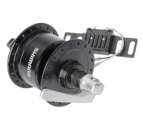 Shimano Nabendynamo DH-3N72 3 Watt 36 Loch Schwarz für Felgenbremse - Produktbild - 2