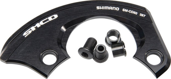 Rammschutz Saint Sm-Cd50 Ohne Kettenführung, Für 38 Zähne, Schwarz, Aluminium - Produktbild - 1