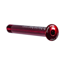 CHRIS KING STECKACHSE VR, 12X117MM, M12X1.0, BOLT-ON 1.00 TPI / RED - Produktbild - 1 CHRIS KING STECKACHSE VR, 12X117MM, M12X1.0, BOLT-ON 1.00 TPI / RED - Produktbild - 1