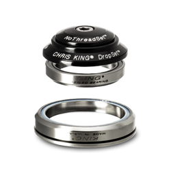 Chris King DropSet 2 Tapered Steuersatz, Edelstahl-Lager, 1 1/8"-1.5", GripLock, IS42/28.6 | IS52/40 45x45, black - Produktbild - 2