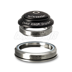 Chris King DropSet 3 Tapered Steuersatz, Edelstahl-Lager, 1 1/8"-1.5", GripLock, IS41/28.6 | IS52/40 36x45, matte black - Produktbild - 1 Chris King DropSet 3 Tapered Steuersatz, Edelstahl-Lager, 1 1/8"-1.5", GripLock, IS41/28.6 | IS52/40 36x45, matte black - Produktbild - 1