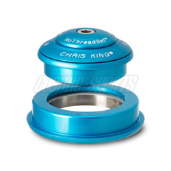 Chris King InSet I2 Tapered Steuersatz, Edelstahl-Lager, 1 1/8"-1.5", GripLock, ZS44/28.6 | ZS56/40, matte turquoise - Produktbild - 1