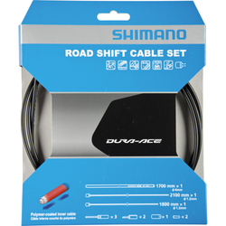 SHIMANO Schaltzug-Set Road polymerbeschichtet Schwarz - Produktbild - 1
