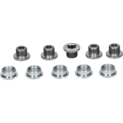 SHIMANO KETTENBLATTSCHRAUBEN +MUTTER 5 - Produktbild - 1