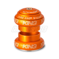 Chris King NoThreadSet Steuersatz, Edelstahl-Lager, 1 1/8", GripLock, Bold, EC34/28.6 | EC34/30, matte mango - Produktbild - 1