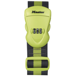 Master Lock Gepäckgurt mit Zahlenschloss Grün 950 - 2000 mm - Produktbild - 1