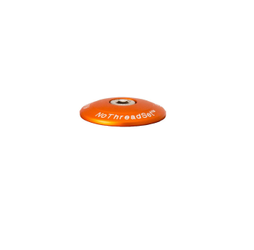 Chris King NoThreadSet Ahead Kappe, 1 1/8", Bold, matte mango - Produktbild - 1