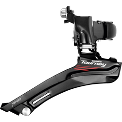 SHIMANO Umwerfer TOURNEY FD-A070 2x7-fach Schelle 34,9 mm, mit Adapter 31,8/28,6 mm - Produktbild - 1