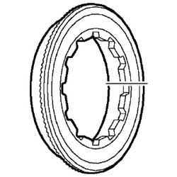 VERSCHLUSSRING M. DISTANZSCHEI - Produktbild - 1