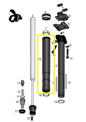 Crankbrothers Highline 1.0 Body 2-Keyway Körper, 31.6Mm 160Mm - Produktbild - 1