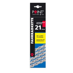 Kette 1/2 x 3/32 POINT 5/6/7fach braun, 116 Glieder - Produktbild - 2