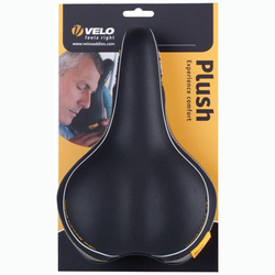 Sattel Velo Plush Unisex, HONEYCOMB GEL, schwarz/grau - Produktbild - 2