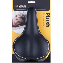 Sattel Velo Plush Unisex, Tour-Uni, Schwarz/Grau - Produktbild - 1