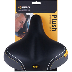 25-385-184607-184607.jpg Sattel Velo Plush Unisex, DS Gel, schwarz/grau - Produktbild - 1
