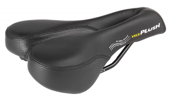 Sattel Velo Damen, DEEP CHANNEL Trekking, schwarz - Produktbild - 1