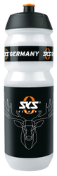 232-26-11000-4002556431822-1-184801-184801.jpg Trinkflasche SKS Large 750ml, transp. m. SKS Motivbild Hirsch - Produktbild - 1