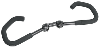 Lenkerbügel Ergotec AHS Prem.,verstellb. Alu, Ø31,8mm, 600mm, schwarz/sand - Produktbild - 1 Lenkerbügel Ergotec AHS Prem.,verstellb. Alu, Ø31,8mm, 600mm, schwarz/sand - Produktbild - 1