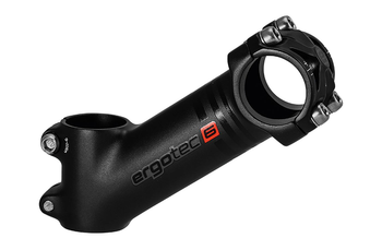 Ergotec Vorbau High Piranha 2 Ahead 28,6/31,8 90 mm 35° schwarz-sandgestrahlt - Produktbild - 1