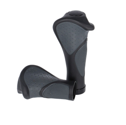 Humpert Ergotec Lenkergriffe Frisco 2 Kraton Gel 140 mm 95 mm schwarz grau - Produktbild - 1