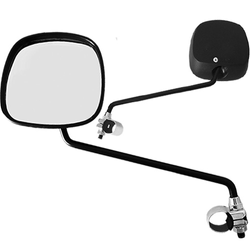 Spiegel 4eck B+M, schwarz - Produktbild - 1