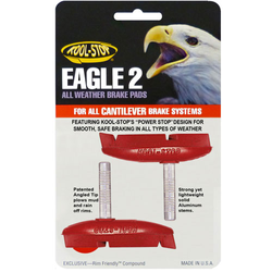 Kool-Stop Canti Eagle2 C2 rot Bremsschuhe für Alufelgen - Produktbild - 1