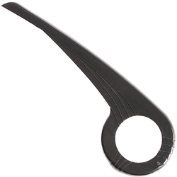 37-664-185714-185714.jpg Kettenschutz 1 Flügel bis 48 Zähne, schwarz, ohne Halter - Produktbild - 1