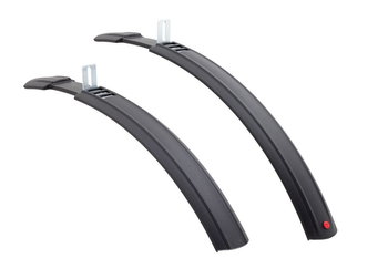 Hebie Steckblech Set Natter 24 Zoll 60 mm schwarz für Trekking- und Cityräder - Produktbild - 1